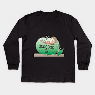 Millionaire Kids Long Sleeve T-Shirt